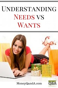 Need vs Want - How to Shop Sensibly