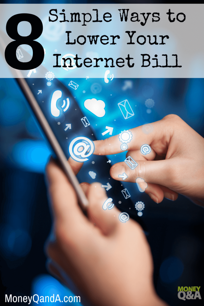 how to lower internet bill
