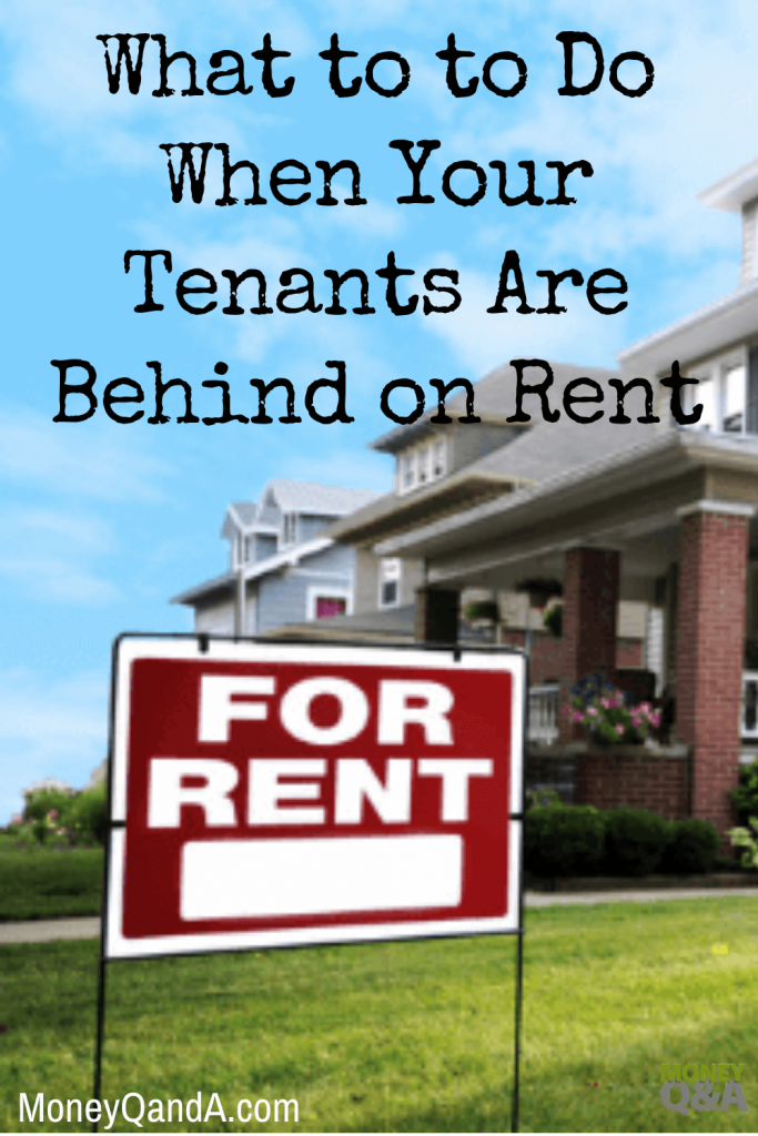 behind on rent